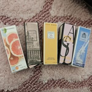 Lot of 5 Boxed Spray Fragrance Samples for Women
